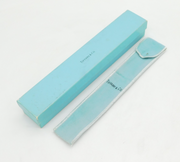 Tiffany & Co. Blue Card Long Form Jewellery Box & Pouch Vintage c1950