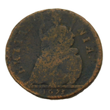 King Charles II Early Milled Farthing Coin Antique 1673 Fair Condition