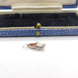 Sterling Silver Little Dutch Clog Shoe Charm Pendant Vintage c1970