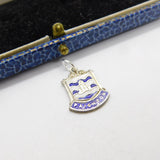 Sterling Silver & Enamel Paignton Charm Pendant Vintage c1970