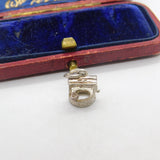 Sterling Silver Wishing Well Charm Pendant Vintage c1970