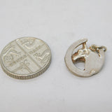 Sterling Silver Horse Head Charm Pendant Vintage c1970s