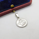 Sterling Silver Raphael's Cherub Charm Pendant Vintage c1970