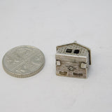 Sterling Silver Weathervane Wet or Fine Charm Pendant Vintage c1970