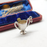 Sterling Silver Champions Cup Charm Pendant Vintage c1970