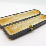 Victorian Tooled Leather Cheroot Holder Case Antique c1900