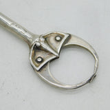 Art Nouveau Sterling Silver Mechanical Sugar Nips Antique 1909 Chester