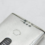 Victorian Sterling Silver Mechanical Calling Card Case Antique 1899 Birmingham