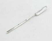 George III Sterling Silver Bone Marrow Scoop Spoon Antique 1776 London