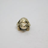 Sterling Silver Turtle Charmbead For Bracelet Vintage c2000