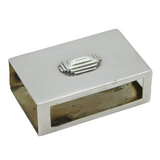 Charles Boyton Sterling Silver Match Box Case Antique 1935 London Art Deco