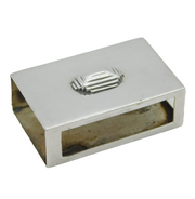 Charles Boyton Sterling Silver Match Box Case Antique 1935 London Art Deco