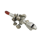 George III Sterling Silver Red Agate Baby Rattle & Teether Antique c1780s