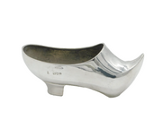 Victorian Sterling Silver Dutch Clog Shoe Trinket Pot Antique 1900 Chester