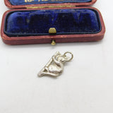 Sterling Silver Koala up a Tree Charm Pendant Vintage c1970
