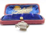 Sterling Silver Aladdin's Lamp Charm Pendant Vintage c1970