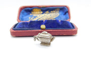Sterling Silver Aladdin's Lamp Charm Pendant Vintage c1970