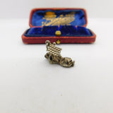 Sterling Silver Old Mother Hubbard Boot Charm Pendant Vintage c1970