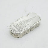 Victorian Sterling Silver Albert Memorial Souvenir Vinaigrette Antique 1853