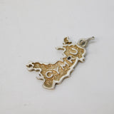 Sterling Silver Cymru Welsh Souvenir Charm Pendant Vintage c1970