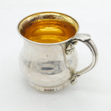 George III Old Sheffield Silver Plated Heraldic Crested Mug Antique c1800