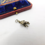 Sterling Silver Aquarius Figure Charm Pendant Vintage c1970