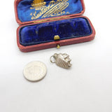 Sterling Silver Native American Head Charm Pendant Vintage c1970
