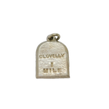 Sterling Silver Clovelly Milestone Charm Pendant Vintage c1970