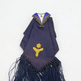Early 20th Century Masonic Ceremonial Sash Brooch Enamel Gilt Metal Antique