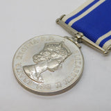 Elizabeth II Police Service Medal P.C G. Whatmore Vintage c1950s