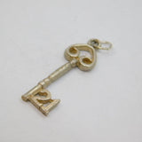 Sterling Silver 21st Birthday Key Charm Or Pendant Vintage c1970s