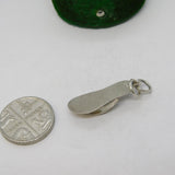 Sterling Silver Flip-Flop Sandal Charm Pendant Vintage c1970