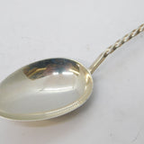 Art Deco Sterling Silver United South Africa Souvenir Teaspoon Antique