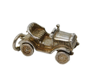 Sterling Silver Motor Car Charm Pendant Vintage c1970