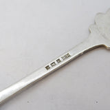 Sterling Silver & Enamel Tewkesbury Souvenir Spoon Vintage 1959 Birmingham