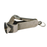 Victorian Sterling Silver Cigar Cutter Fob Antique 1893 London