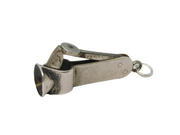 Victorian Sterling Silver Cigar Cutter Fob Antique 1893 London