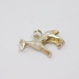 Sterling Silver Pony Or Horse Charm Pendant Vintage c1970