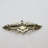 Sterling Silver Edward VII Coronation Sweetheart Brooch Antique 1901 Birmingham