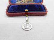 Sterling Silver Raphael's Cherub Charm Pendant Vintage c1970