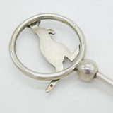 20th Century Australian Silver Plated Kangaroo Cake Fork Antique c1920s