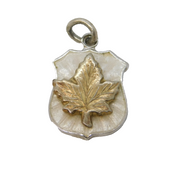 Sterling Silver Canadian Souvenir Charm Pendant Vintage c1970