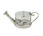 19th Century Chinese Sterling Silver Vermouth Watering Can Antique c1890s