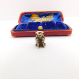 Sterling Silver Toby Jug Charm Pendant Vintage c1970