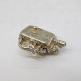 Sterling Silver Opening Film Camera Charm Pendant Vintage c1970