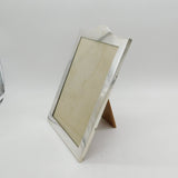 Large 19th Century Sterling Silver Portrait Picture Frame Antique c1890s