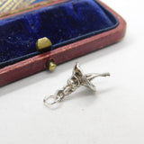 Sterling Silver Ballerina Charm Pendant Vintage c1970