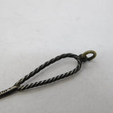 Victorian Sterling Silver Button Hook Fob Pendant Antique 1891 Birmingham