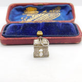 Sterling Silver Arc De Triomphe Paris Charm Pendant Vintage c1970