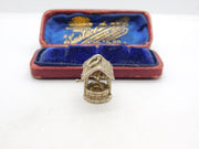 Sterling Silver Wishing Well Charm Pendant Vintage c1970